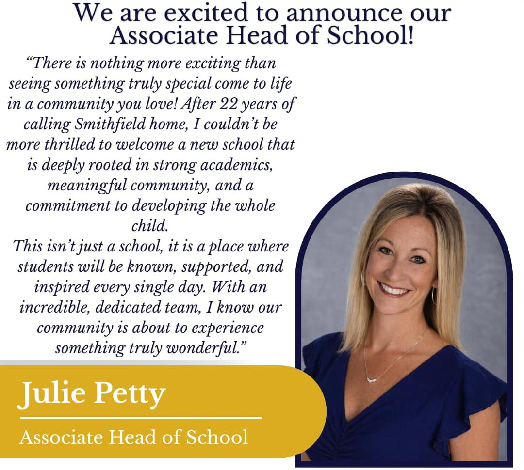 Julie Petty announced as Associate Head of School